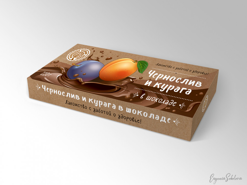  Чернослив и курага в шоколаде, 220г в Арзамасе
